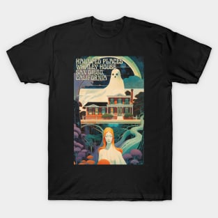 Haunted Places Whaley House San Diego T-Shirt